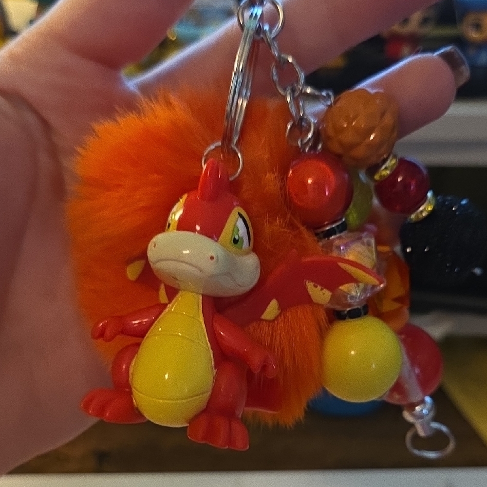 Neopets Handcrafted Junk Styled Keychain